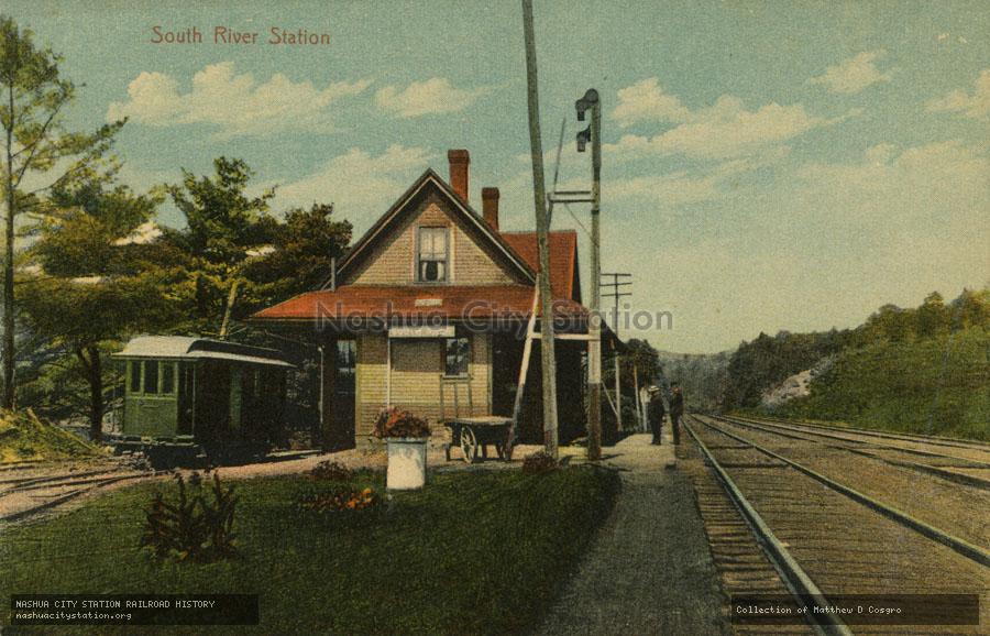 Postcard: South River Station